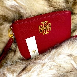 Britten Large Pouch Wristlet from Tory Burch